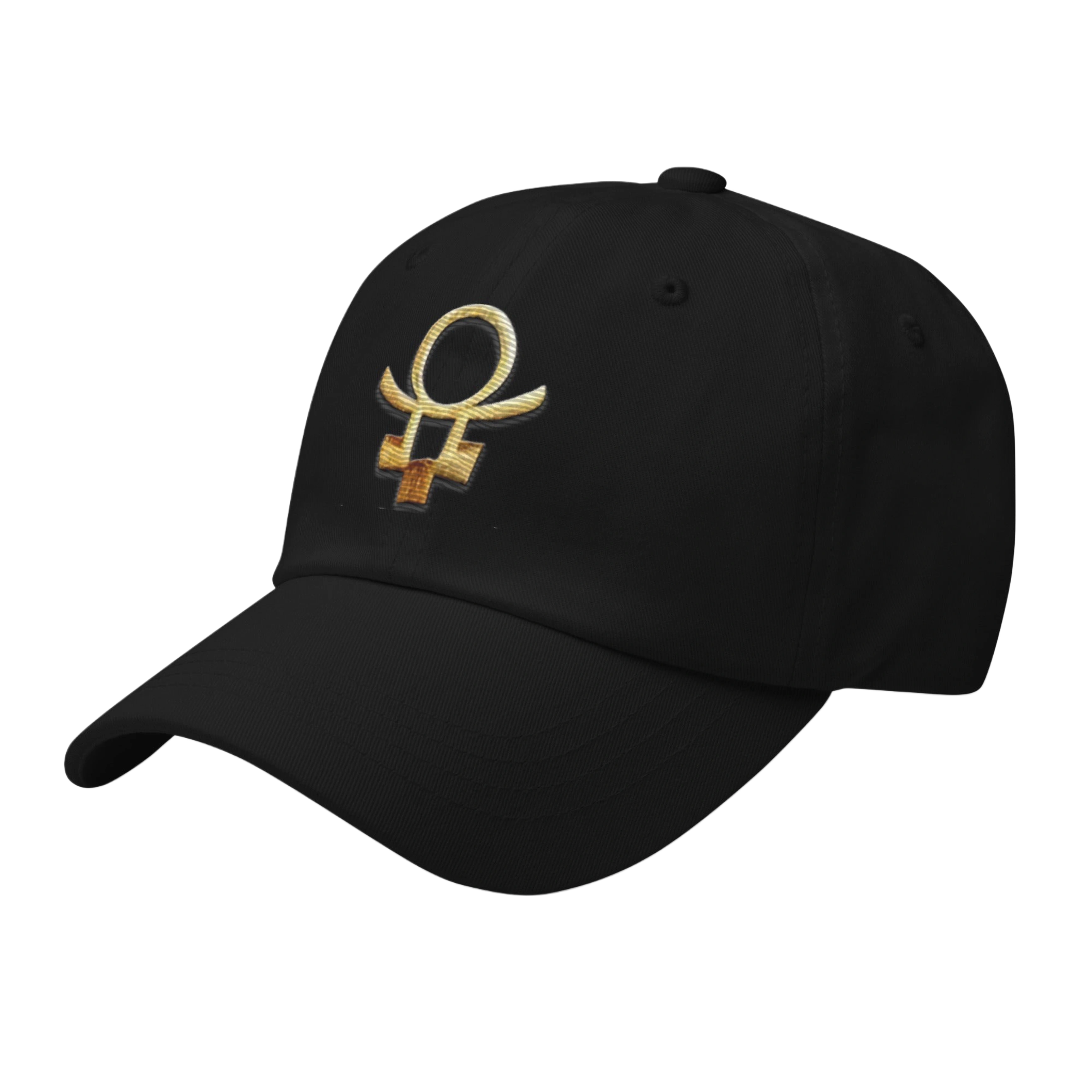 Black Embrace Humanity™ Glyph Logo Cap