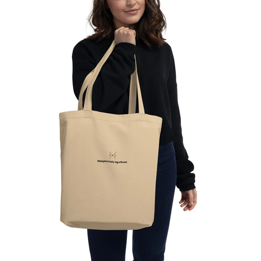 Natural Beige Eco Tote Bag | Metaphorically Significant Collection