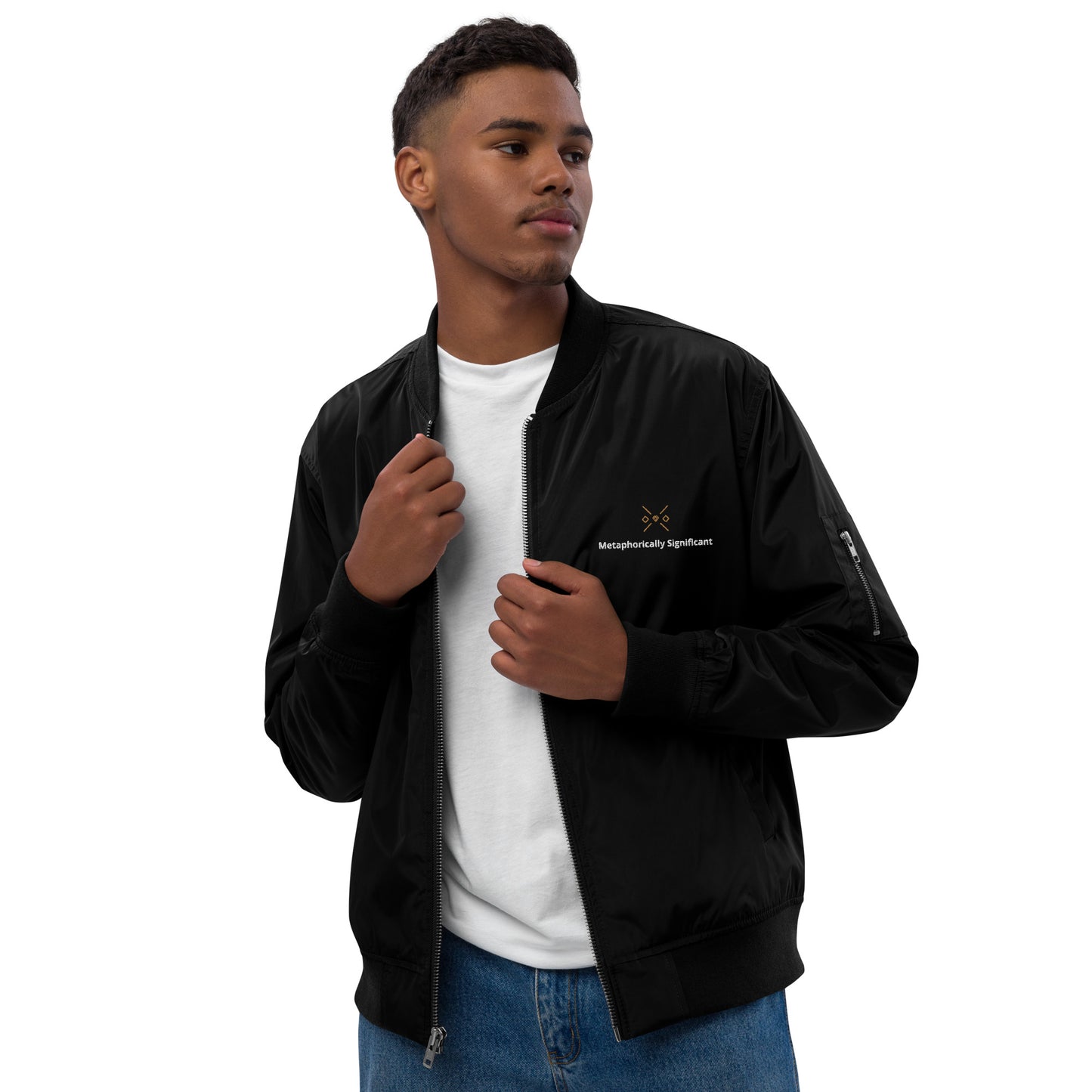 Premium recycled bomber jacket | Metaphoriclally Significant Collection