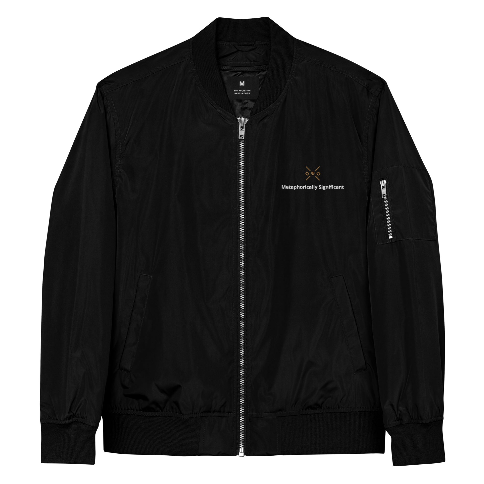 Premium recycled bomber jacket | Metaphoriclally Significant Collection