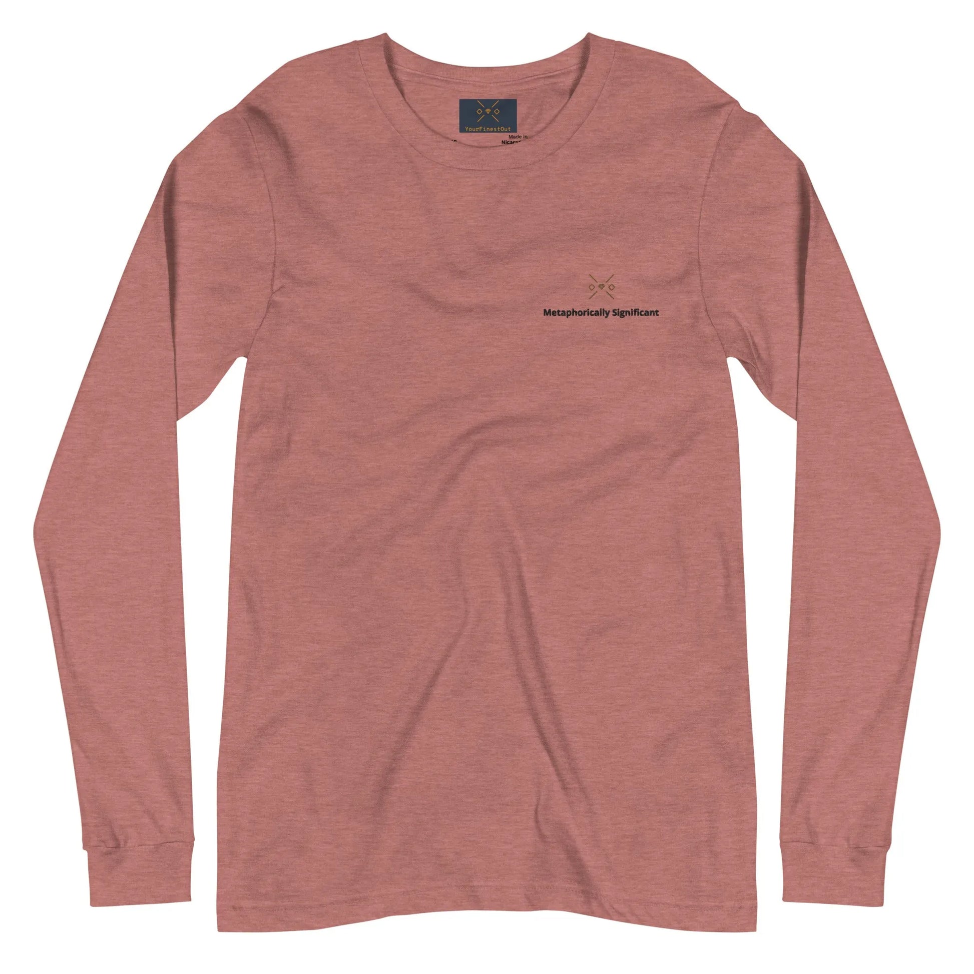 Light Colored Unisex Long Sleeve Tee | Metaphorically Significant Collection