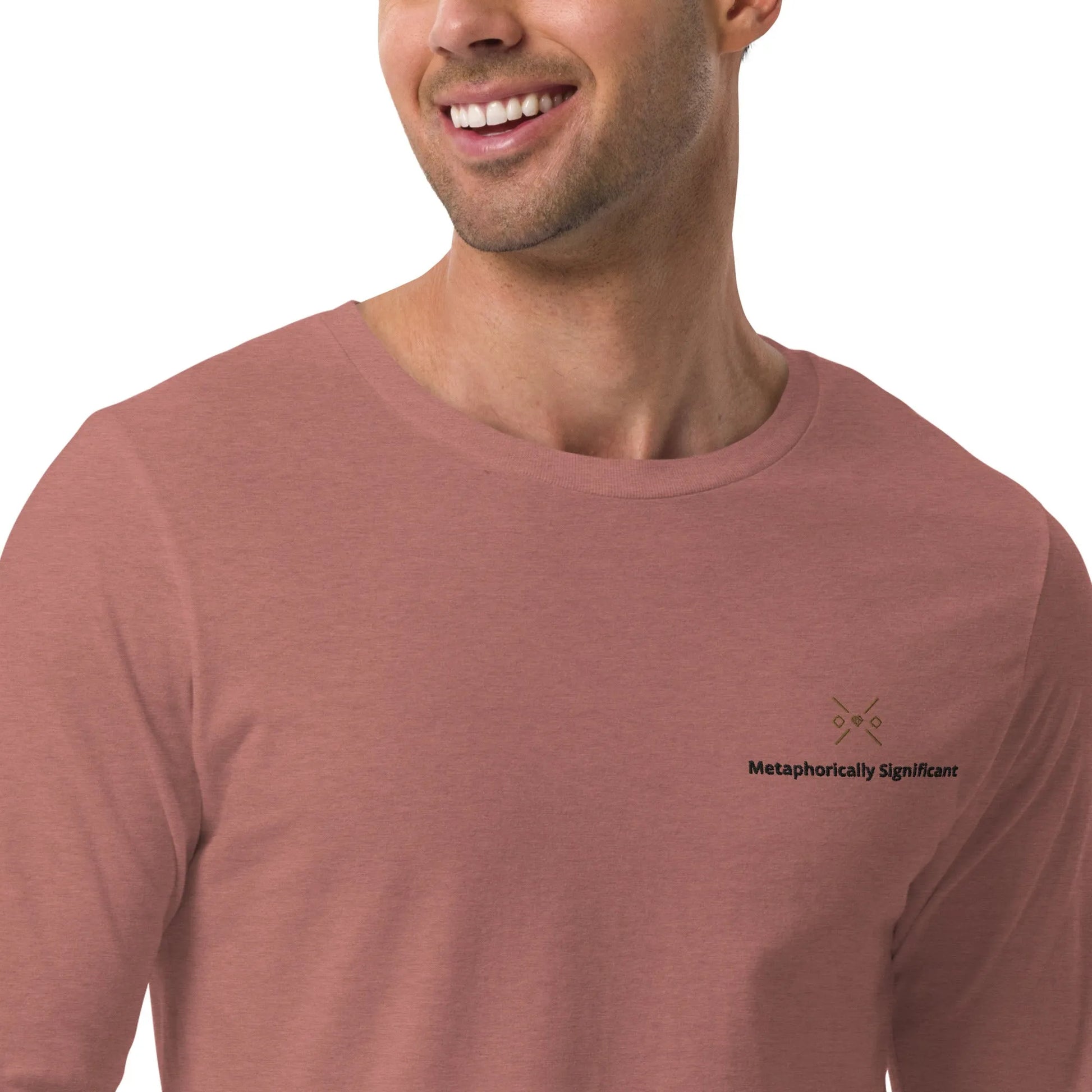 Light Colored Unisex Long Sleeve Tee | Metaphorically Significant Collection