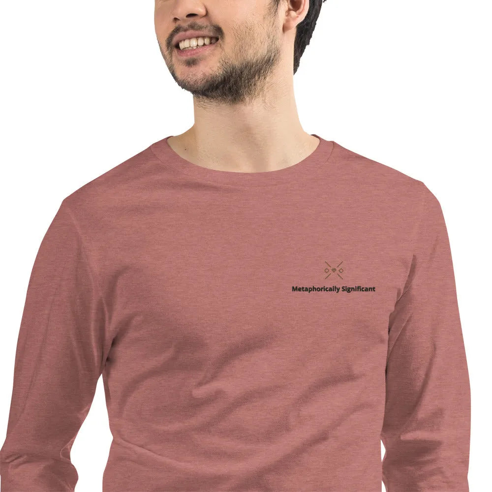 Light Colored Unisex Long Sleeve Tee | Metaphorically Significant Collection