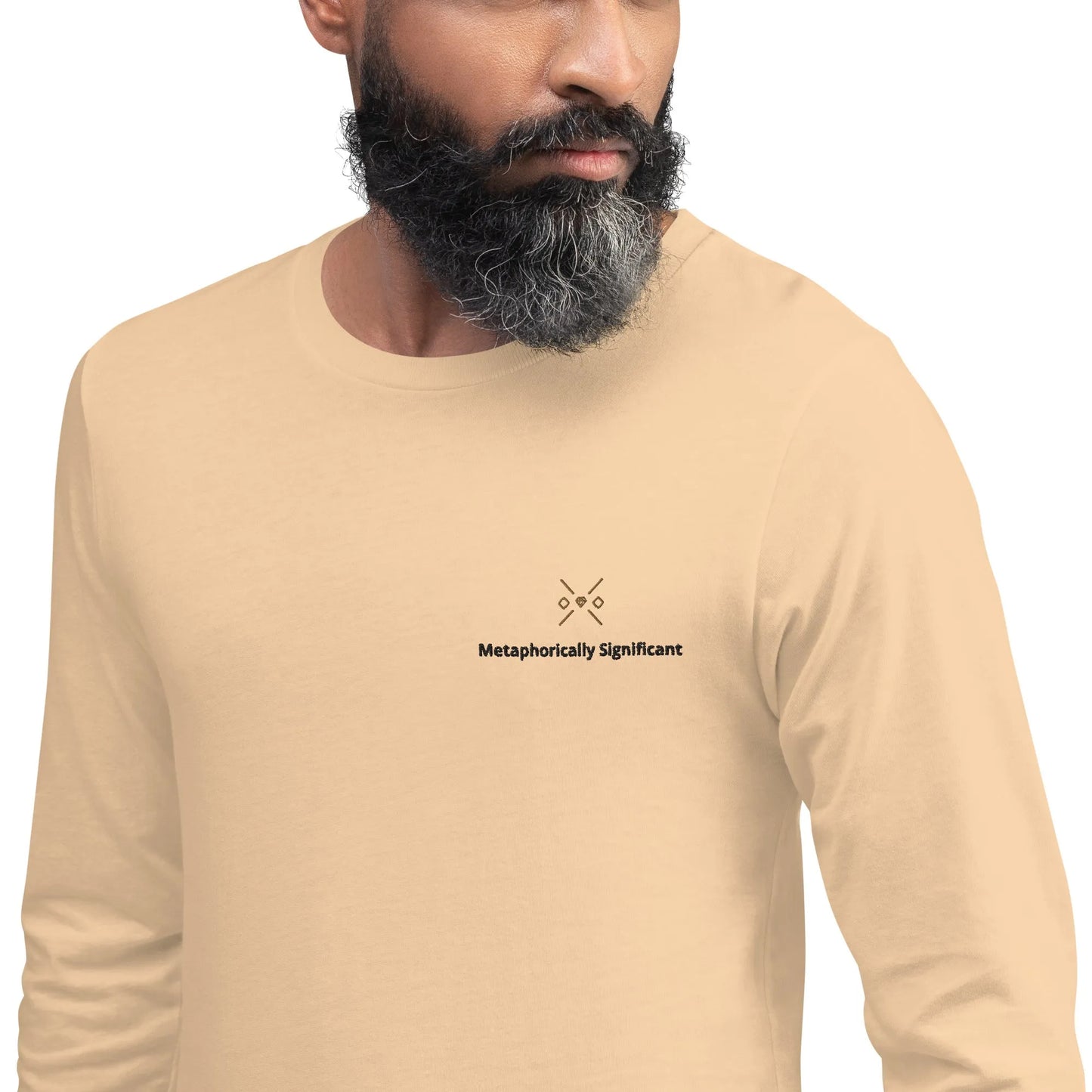 Light Colored Unisex Long Sleeve Tee | Metaphorically Significant Collection