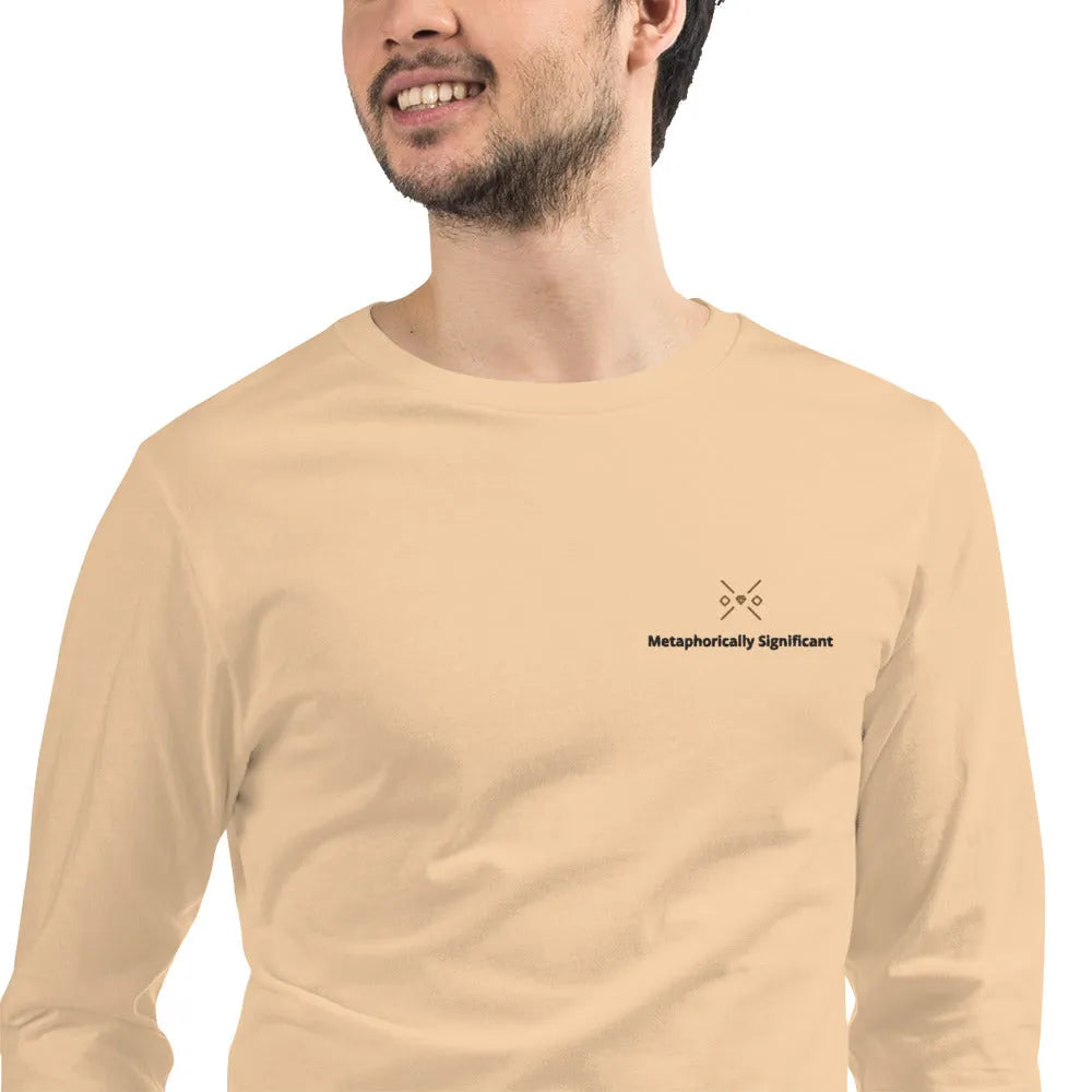 Light Colored Unisex Long Sleeve Tee | Metaphorically Significant Collection