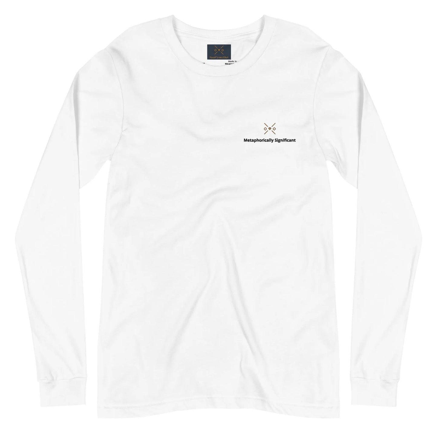 Light Colored Unisex Long Sleeve Tee | Metaphorically Significant Collection