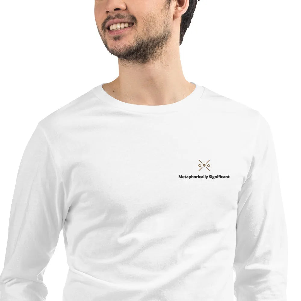 Light Colored Unisex Long Sleeve Tee | Metaphorically Significant Collection