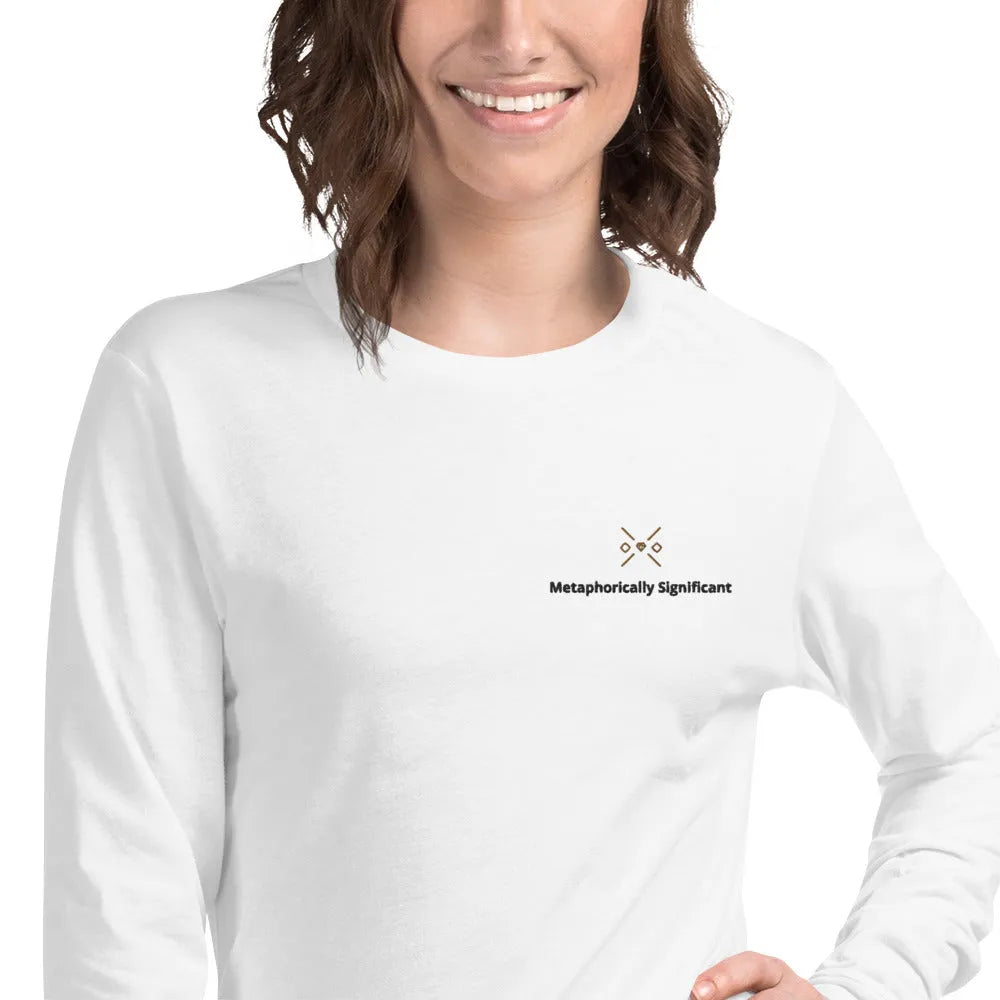 Light Colored Unisex Long Sleeve Tee | Metaphorically Significant Collection