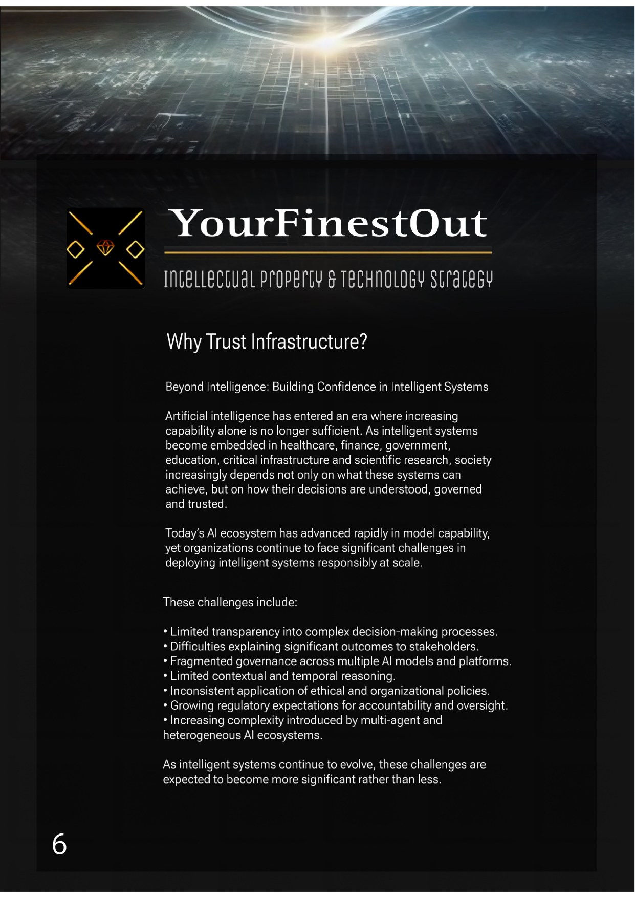 YourFinestOut, IP & Technology Strategy, frame 6