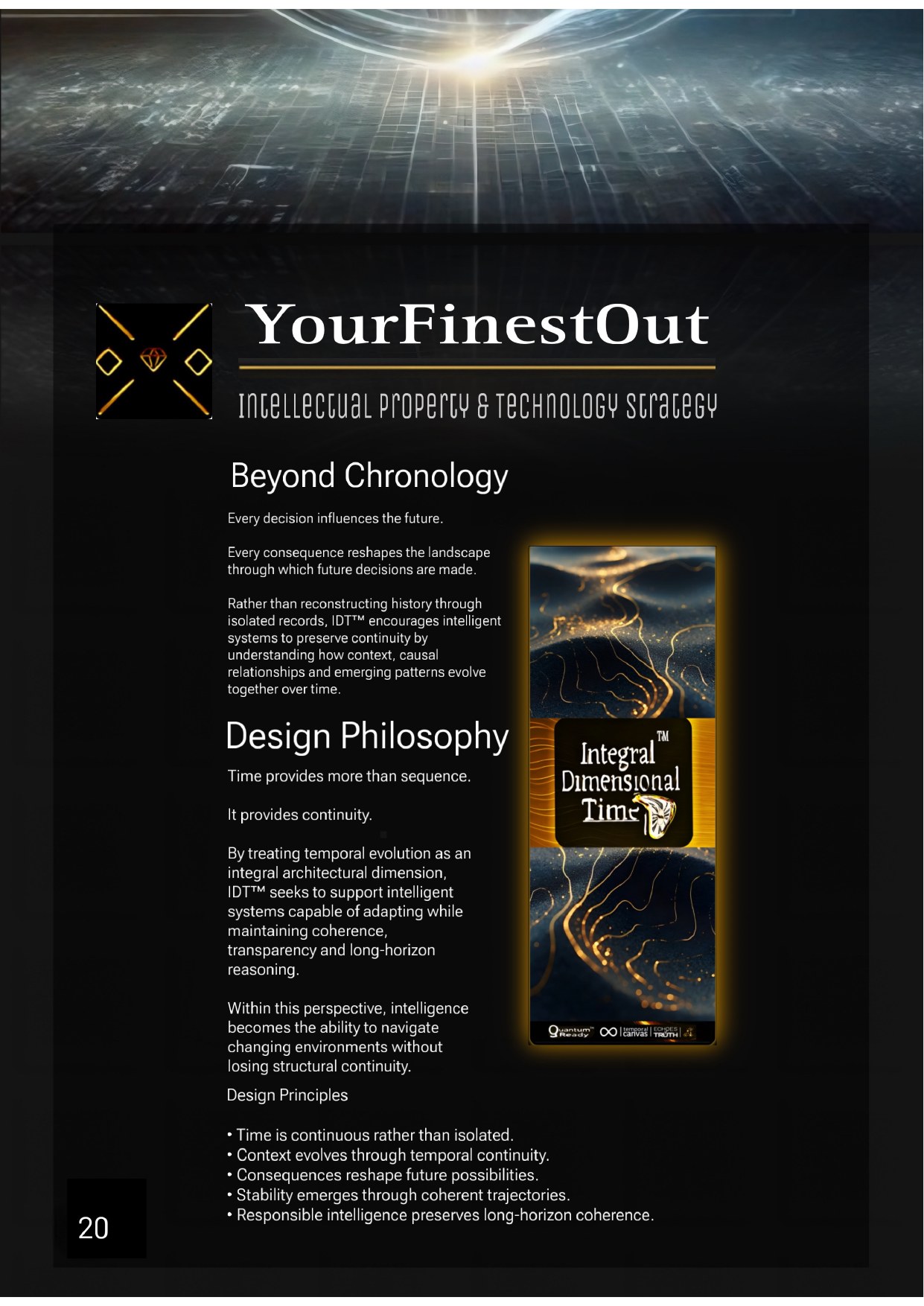 YourFinestOut, IP & Technology Strategy, frame 20