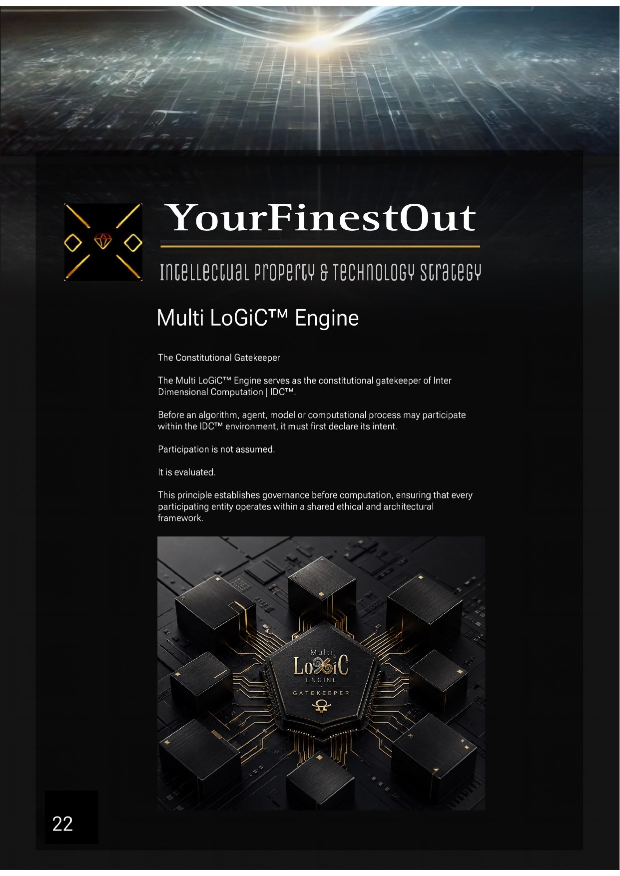 YourFinestOut, IP & Technology Strategy, frame 22